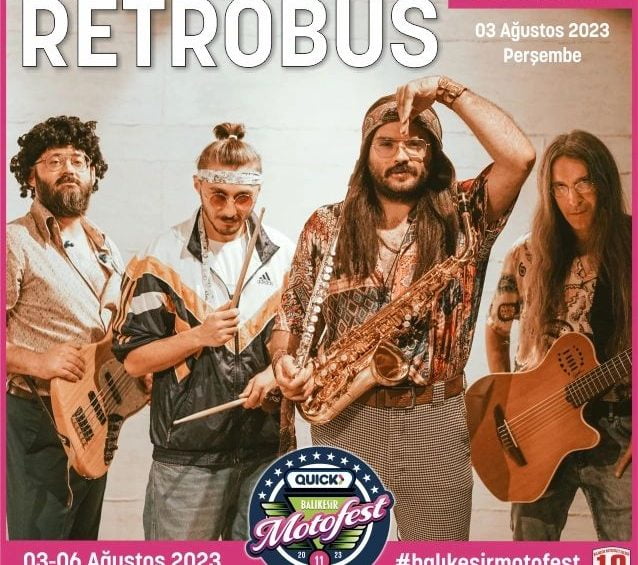 Balıkesir Motofest retrobus konserlerimiz