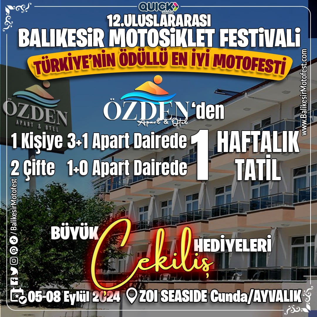 12.Balıkesir-Motofest-ozden-apart-otel-tatil