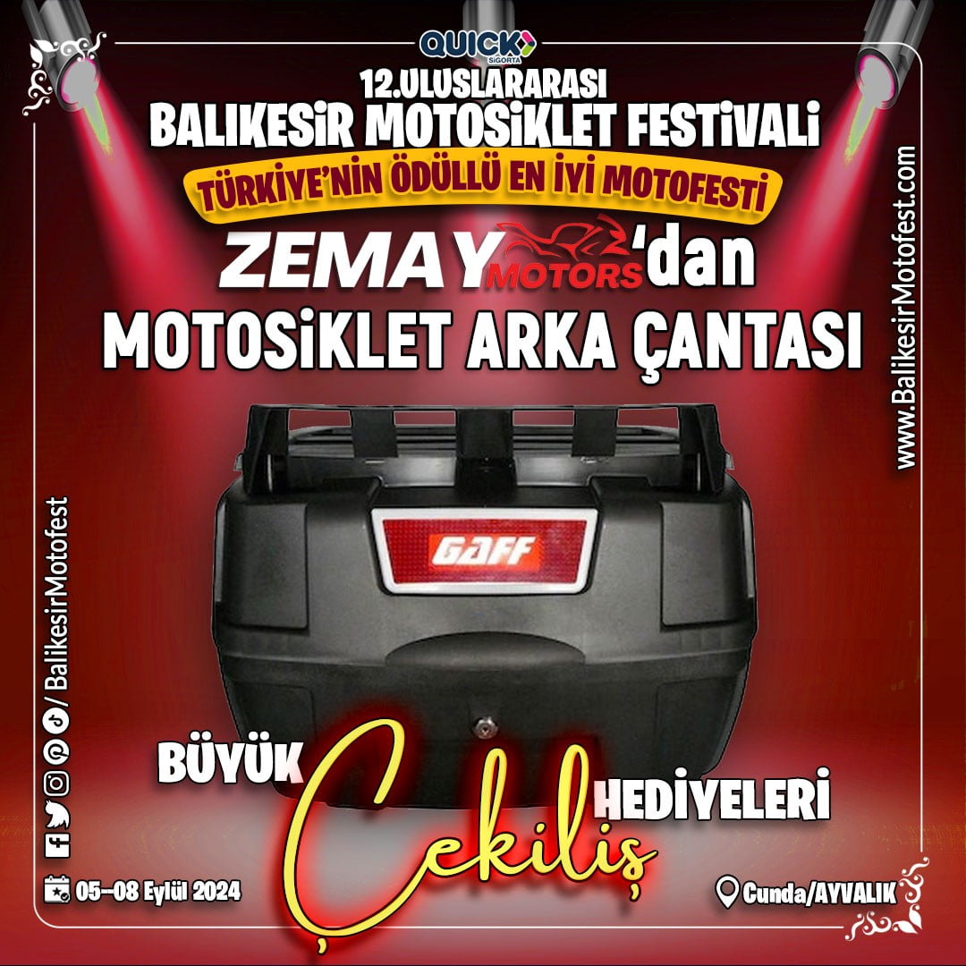 12.Balıkesir-Motofest-zemaymotors-cekilis-hediyesi-arka-çanta