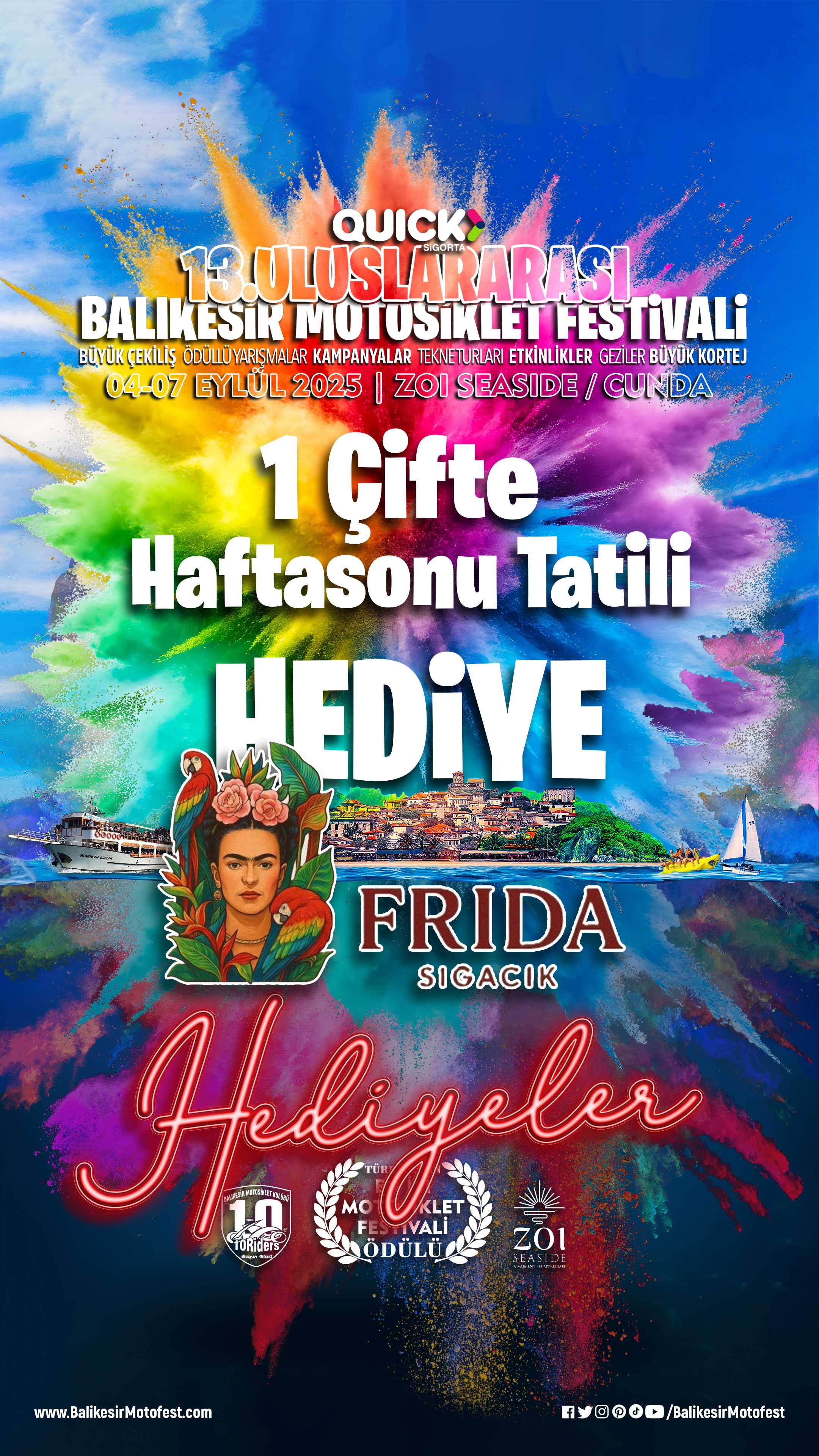 13.Balıkesir-Motofest-Hediyeler-Frida-Sıgacık-