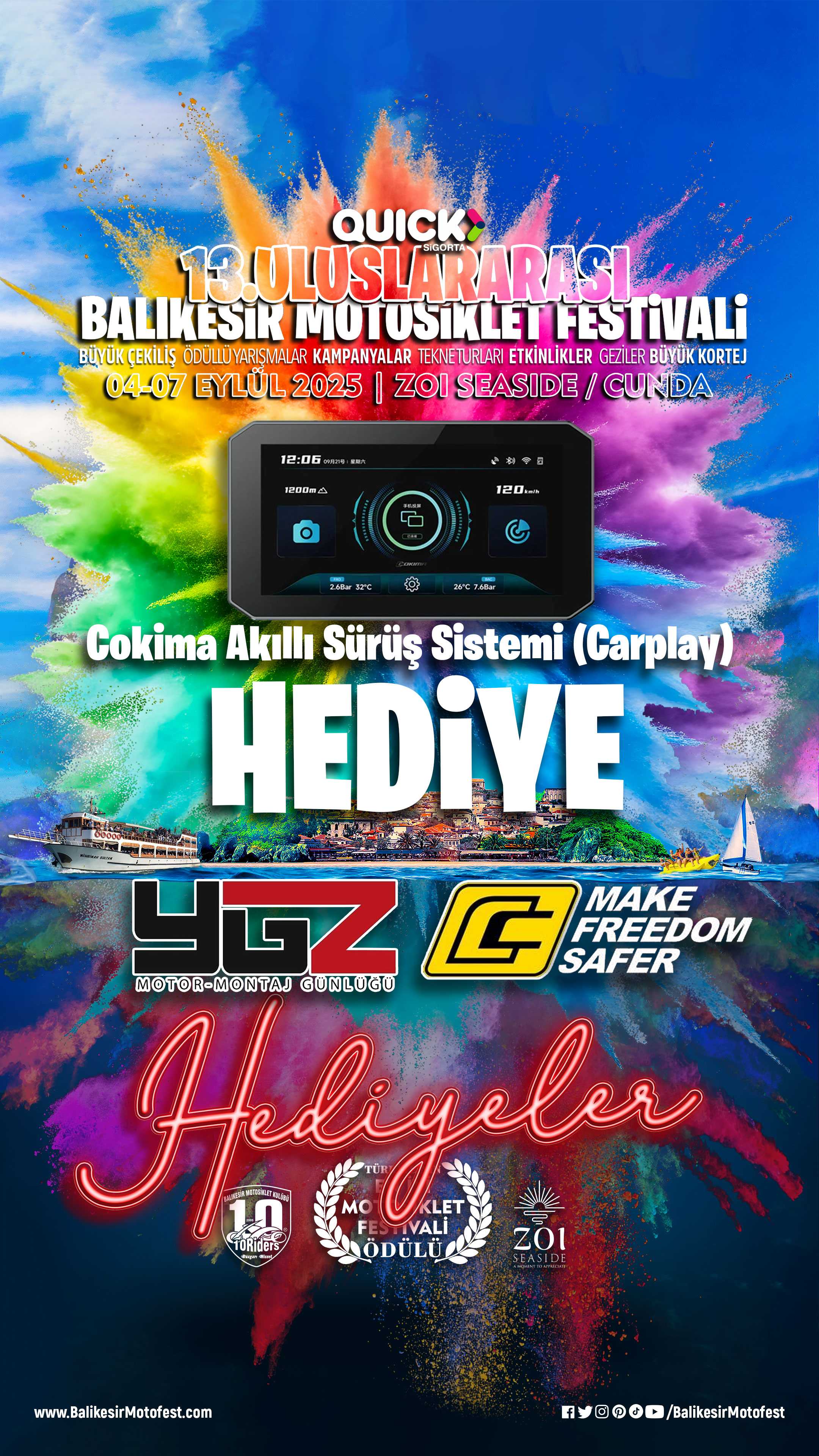 13.Balıkesir-Motofest-Hediyeler-hediyeler-YGZ-Motor