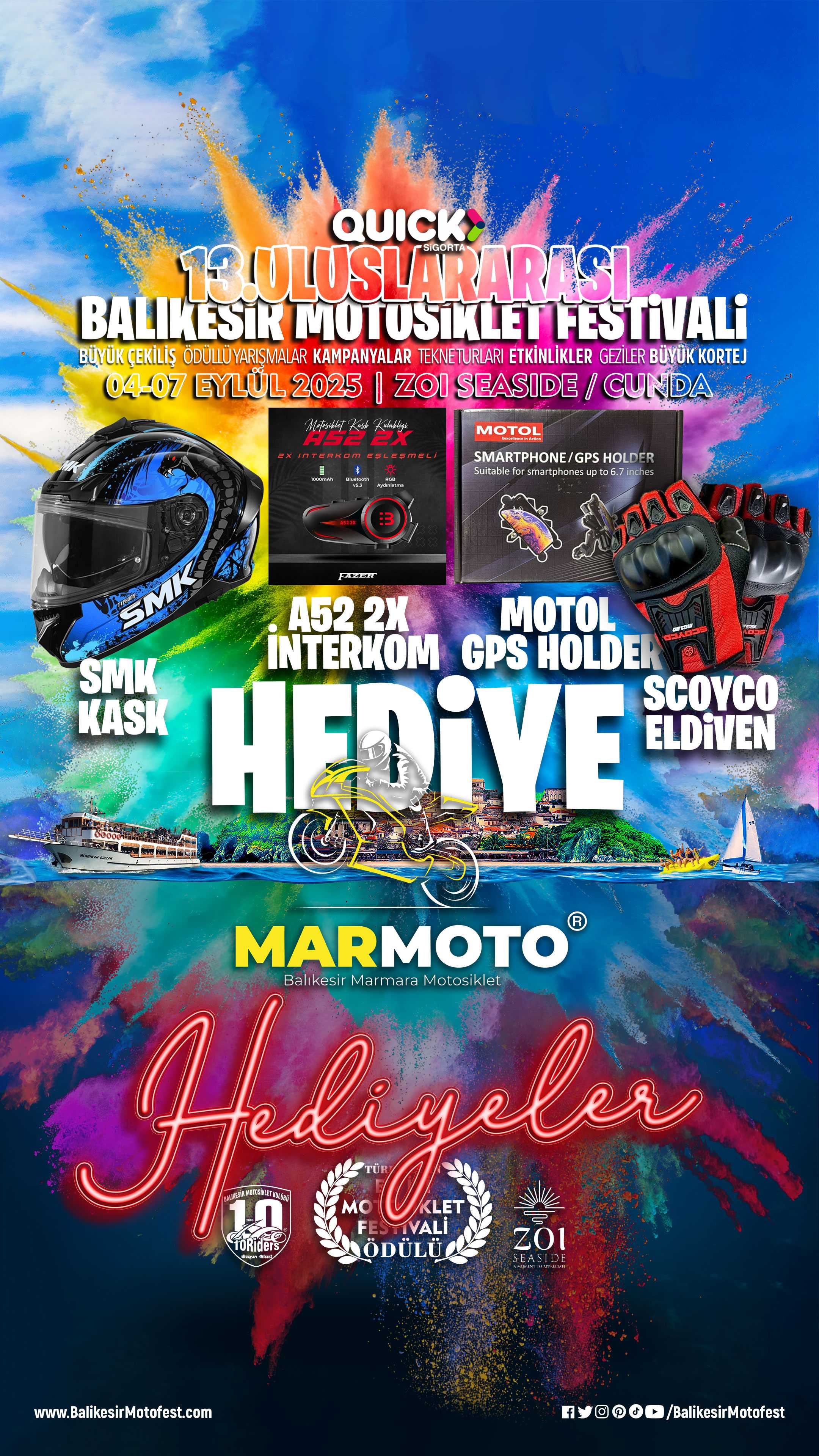 13.Balıkesir-Motofest-Hediyeler hediyeler mar moto