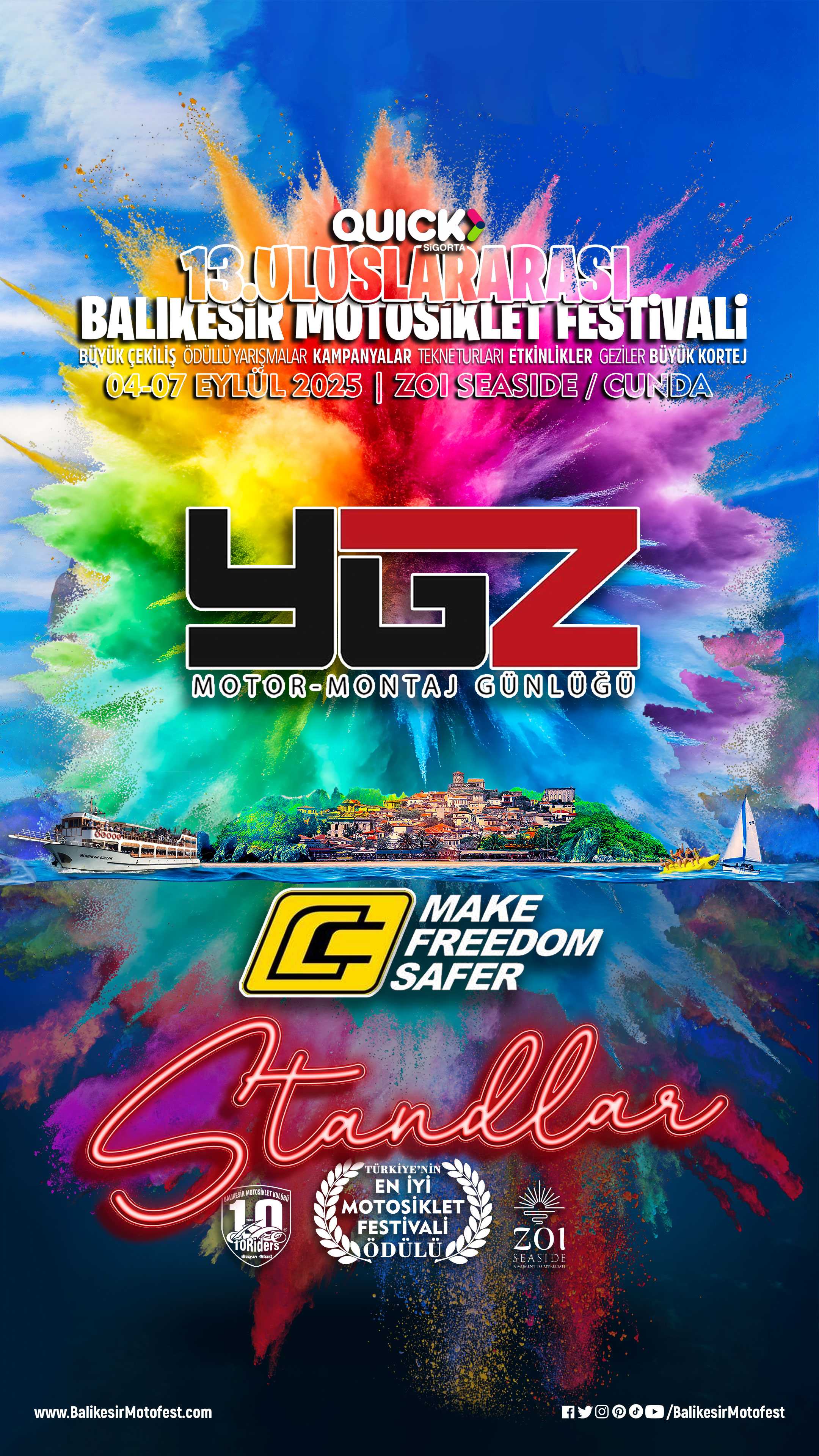 13.Balıkesir-Motofest-Hediyeler-standlar-YGZ-Motor